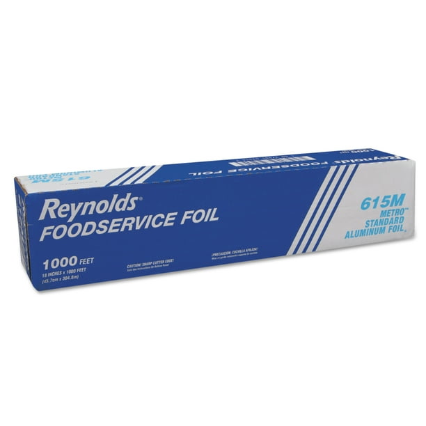 Reynolds Wrap Metro Aluminum Foil Roll, Lighter Gauge Standard, 18" x
