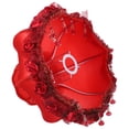 thumbnail image 4 of Mobutofu Cloth Lamp Shade Red 1Pack for Floor Lamp in Retro Style for Home Users, 4 of 7