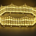 thumbnail image 4 of Garden Fence Light, Energy Saving Heat Dissipation DIY Surround Environmental Protection Rainproof LED Fence Light  for Outdoor Yard, 4 of 7