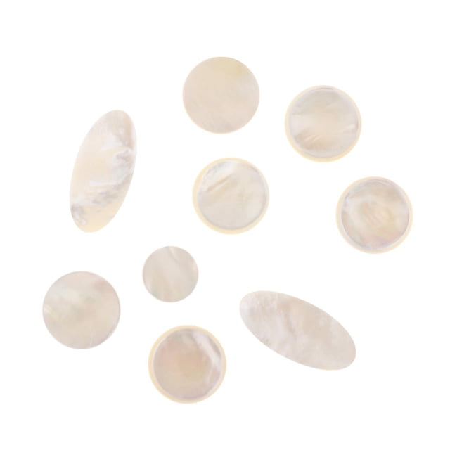 MERIGLARE 9 Pcs Boutons de Doigt de Saxophone Pièces de Rechange Exquises pour Alto Tenor C