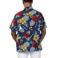 thumbnail image 2 of Men's Margaritaville Navy New York Yankees Island Life Floral Party Button-Up Shirt, 2 of 2