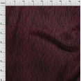 thumbnail image 3 of oneOone Viscose Jersey Maroon Fabric Skins Animal Sewing Material Print Fabric By The Yard 60 Inch Wide, 3 of 5
