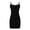 Black, variant on Women's Casual Dress Slim Fit Strapless Versatile Stylish Everyday Wear Night Out Spring Summer Comfortable Stretch Fabric Womens Casual Trendy Midi Dresses