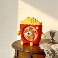thumbnail image 6 of Mini Fan USB Rechargeable Desktop Fan with Hamburger French Fries Design, Adjustable Speed Portable Personal Fan for Office Desk Home Decor, Yellow, 6 of 6