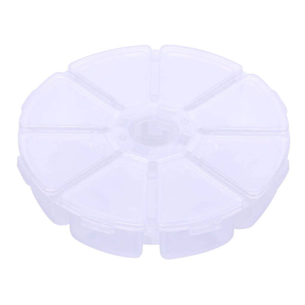 Luzhengyang Boîte Transparent 10 Compartiments Leurres Pêche - Organisateur Scellé Hameçons Bijoux