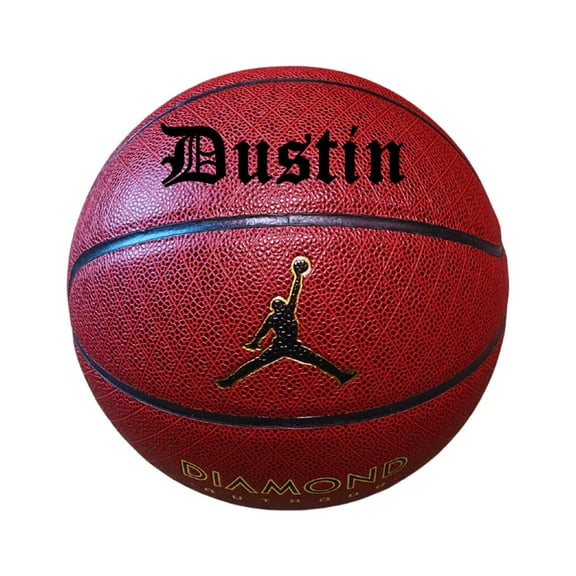 Customized Personalized Nike Jordan Diamond Basketball