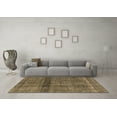 thumbnail image 3 of Ahgly Company Indoor Round Persian Brown Bohemian Area Rugs, 8' Round, 3 of 4