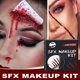 thumbnail image 3 of Festival Makeup Set Movie Special Effects Makeup Set Theatrical Set COSPLAY, 3 of 5