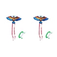 thumbnail image 4 of Cometas voladoras de animales de dibujos animados Vogacara Azul 2piezas, 4 of 6