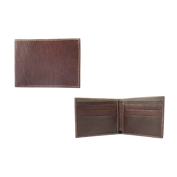 Cartera de Piel Genuina 181 para Caballero estilo Slim Tamaño Minimalista JAQPIEL 181 DEER