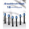 thumbnail image 3 of wqlpp-Electric Toothbrush Replacement Heads, 6 Packs (Black), 3 of 4