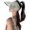 Beige, variant on Open Top Visor Hats for Women Sweet Bow Knot Pleated Wide Brim Sun Caps Summer UV Protection Solid Color Beach Hats 2026