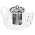 thumbnail image 2 of Here's a refined and professional product description based on the title you provided:\n\n \n\n**Transparent Glass Tea Pot with Stainless Steel Infuser –, 2 of 4