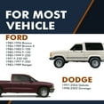 thumbnail image 2 of Front Shock Absorber For 1997-2004 Dodge Dakota 4WD, 2 of 3