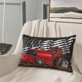 thumbnail image 5 of Naloa tractor Pillowcase, Cool Pillowcase, Lightweight, Breathable, Skin Friendly Pillowcase, Hidden Zipper (No pillow core)-16"x24", 5 of 6