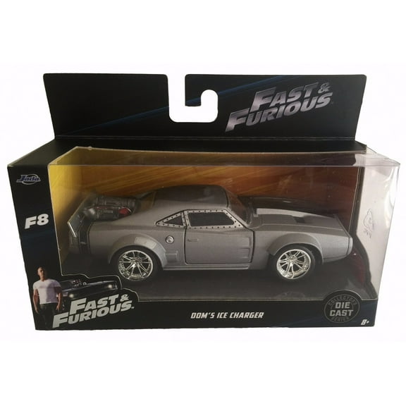 Jada 1/32 Scale 2017 FAST & FURIOUS 8: "THE FATE OF THE FURIOUS" Dom's Ice Charger Diecast Model Car