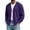 Purple, variant on BRGZLK Men's Cardigan Sweaters Long Sleeve V Neck Button Up Solid Color Lightweight Business Knitted Sweater Soft Comfortable Fall Outwear Gray L