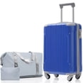 thumbnail image 1 of 20 Inch Carry On Luggage Set 3 Piece with Spinner Wheels, Lightweight Hardshell ABS Suitcase for Weedend Getaways, Business Travel, 1 of 5