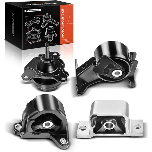 A-Premium Engine Motor and Transmission Mount Compatible with Acura RSX 2002-2006 L4 2.0L Coupe Automatic Transmission 4-PC Set