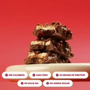 Barebells Soft Protein Bars Marshmallow Peanut Road - 12 Count, 1.9oz Bars - Nutritional Snacks with 16g of High Protein - Fluffy Chocolate Treat with 2g of Total Sugars - Breakfast Bars