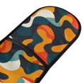 thumbnail image 2 of Dailycode Double Sided Oven Mitt with Loop Heat Resistant Kitchen Long Potholders 7" x 35" Abstract Shapes Camouflage, 2 of 6