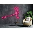 thumbnail image 4 of Glowneon Girl Yoga Neon Sign, Yoga Led Light, Yoga Fitness Decor, 4 of 4