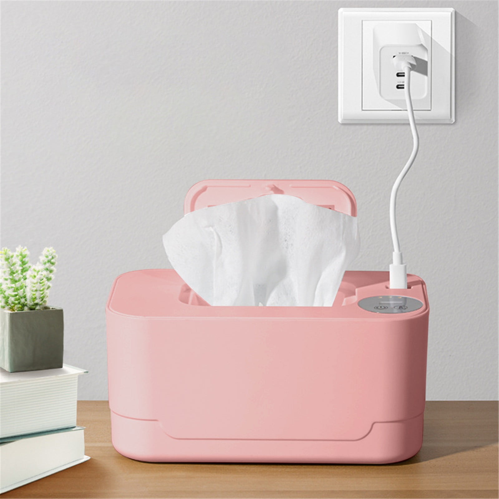 Clearance Electrical Tools under $10, Wipe Warmer USB Wipe Warmer Thermostat Temperature Even Heating Wipe Heater Dispenser Portable Wipes Heating Box Keep Wipes Warm And Moist For