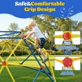 thumbnail image 5 of Climbing Toys Dome Climber, Seizeen 6FT Outdoor Geometric Jungle Gym for Kids, High Strength Climbing Dome for Boys&Girls Climber Indoor Max Support 500LBS, Gripper, Stable Rhombus, 5 of 9