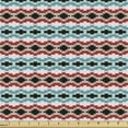 thumbnail image 1 of Afghan Fabric by the Yard, Classical Eye Dazzler Pattern Colorful Illustration Timeless Motifs, Upholstery Fabric for Dining Chairs Home Decor Accents, 3 Yards, Multicolor by Ambesonne, 1 of 4