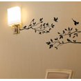 thumbnail image 2 of Calcomanía De Pared Con Ramas De Árbol Y Pájaros, Vinilo Adhesivo Para Guardería, Hojas De 40 Pulgadas De Ancho X 18 Pulgadas De Alto, Como Se Muestra (Negro Mate), 2 of 5