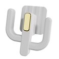 thumbnail image 4 of Soporte de Pared Perfecl para Pantuflas Estante Colgante Organizador de Almacenamiento Blanco, 4 of 8