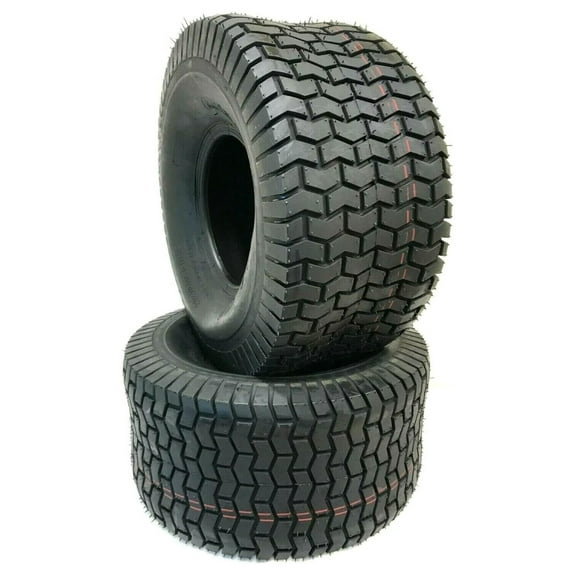 Two 20x8.00-8 Tractor 4 Ply Rated D265 Turf Lawn Mower Tires 20x8-8 20 8 8 Tubeless