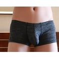 thumbnail image 1 of ICHUANYI Clearance Trunks Sexy Underwear Men's Boxer Briefs Shorts Bulge Pouch Underpants ( Black, M) Ichuanyi Ichuanyi, 1 of 9