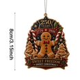 thumbnail image 2 of Christmas Ornaments,250 Anniversary Usa Christmas Ornament,Christmas Decorations,250Th Anniversary Ornament,Patriotic Metal Christmas Tree Keepsake,Christmas 250Th Anniversary Decor,Z-D, 2 of 5