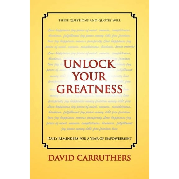 Unlock Your Greatness (Paperback)