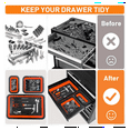 thumbnail image 1 of Magnetic Parts Tray Set, 3 Different Size Foldable Silicone Magnetic Tool Trays for Bolts, Screws, Nuts , Mechanic Tool, 1 of 5