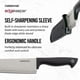 thumbnail image 4 of Cuchillo Farberware Edgekeeper Santoku de acero al carbono de 18 cm, 4 of 7