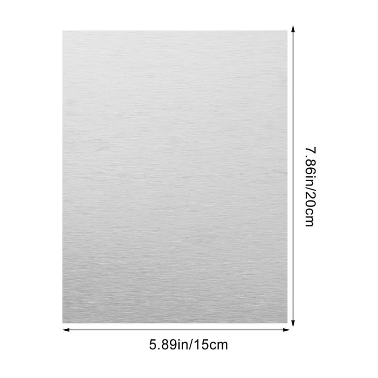 6 Pcs metal blank photo board metal sublimation blanks DIY Blank Aluminum