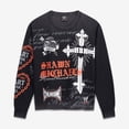 thumbnail image 2 of Men's Black Shawn Michaels Civil Regime Raise Hell Boxy Long Sleeve T-Shirt, 2 of 3