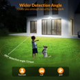 thumbnail image 4 of Luz de seguridad solar LEPOWER 1600LM con sensor de movimiento IP65, 4 of 8