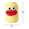 thumbnail image 3 of Cartoon Can Squishy Toy, Funny Face Soda Stress Squeeze Ball, Crunchy Sound Slow Rising Relief Fidget Toy, Anxiety Sensory Ball for Adults, Random Style Christmas Gift, 3 of 4