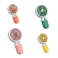 thumbnail image 5 of DEELLEEO Cute Fruit Mobile Phone Stand Strawberry Pineapple Avocado Handheld Small Fan Portable USB Charging Fan, 5 of 5
