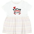thumbnail image 3 of Inktastic Love My Bulldogs Football Girls Baby Dress, 3 of 5