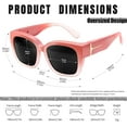 thumbnail image 4 of KANASTAL Oversized Over Glasses Sunglasses for Women Men Square Fit Over Polarized Sun Glasses UV400, 4 of 10