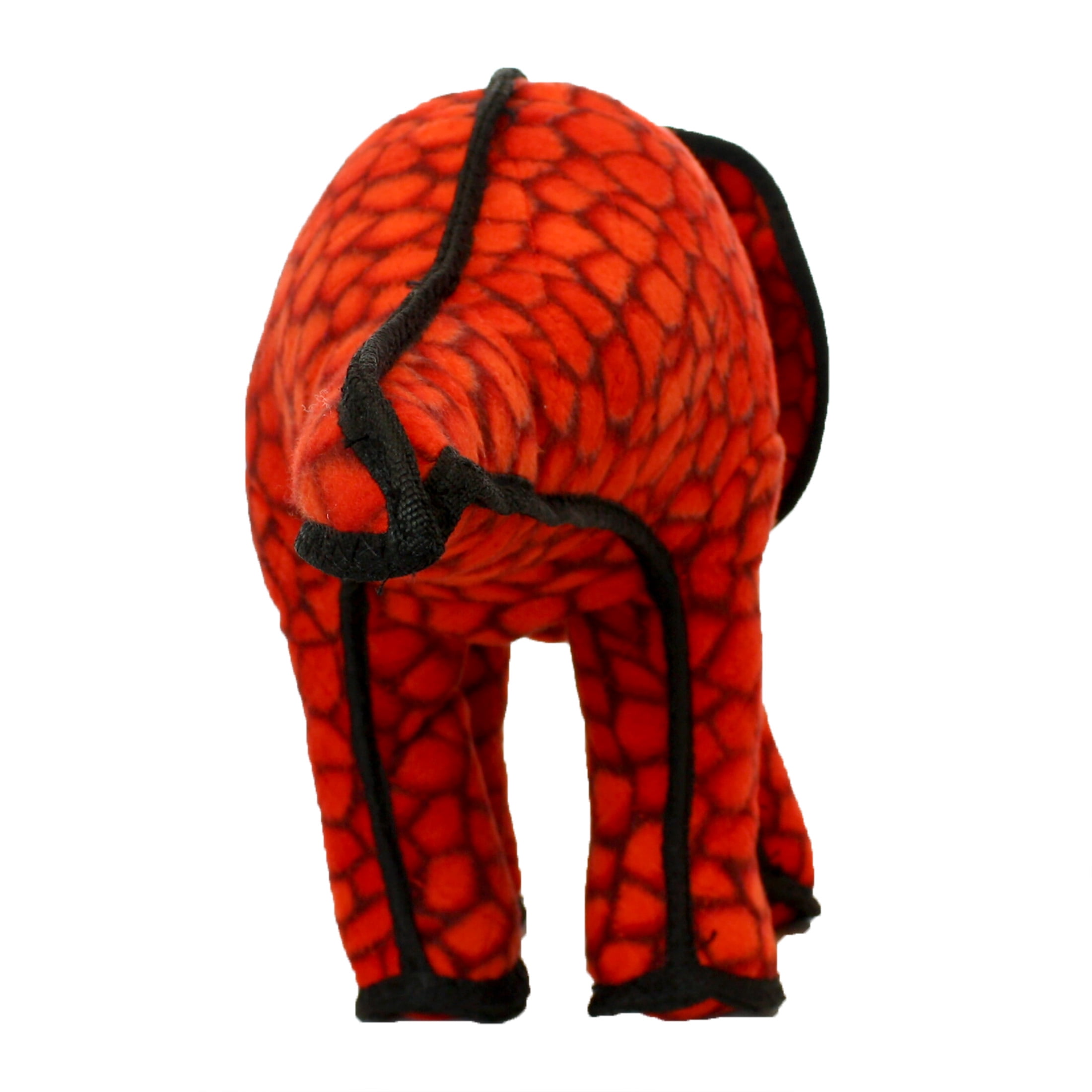 Tuffy Dinosaur Triceratops Durable Squeaky Plush Dog Toy