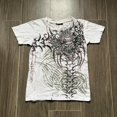 thumbnail image 2 of Camisetas casuales de manga corta de gran tamaño de algodón gótico clásico Harajuku para hombres y mujeres con estampado gótico Y2K, ropa urbana, camiseta de cuello redondo, 2 of 5