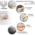 thumbnail image 7 of Split King Mattress Protector 100% Waterproof, 12" Deep Pockets, Fitted Sheet Style, 7 of 7