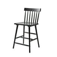 thumbnail image 6 of Better Homes & Gardens Gerald Counter Stool 2 Pack, Rich Black Finish, 6 of 7