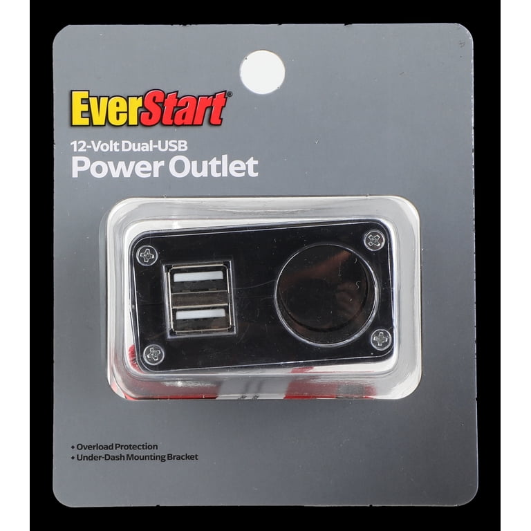 EverStart 12V Dual USB Car Power Adapter with 12V Outlet photo 7