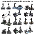 thumbnail image 2 of Soportes de escritorio HOTAS JOYORAN para Logitech y Thrustmaster, 2 of 8